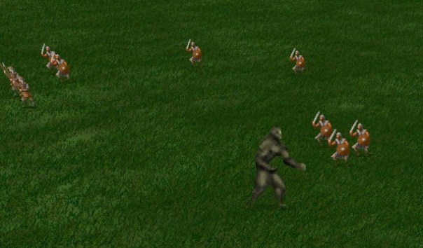 Akenbei doing a stellar muscle pose