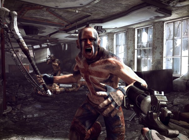 I'd love to see Fallout include football hooligans. Oh wait, Caesar's Legion. Different football though.