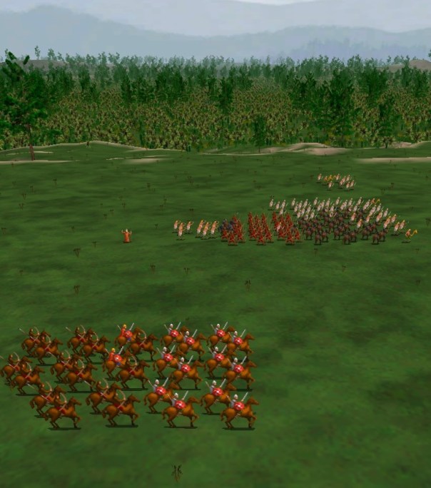 Rai constantly has a great view of these battles, as they always take place at the foot of large hills