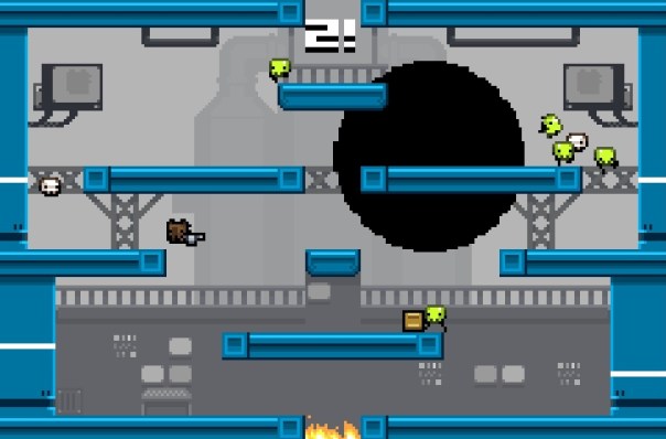 That's part of the exploding rocket animation, not a black hole gun. Sadly.