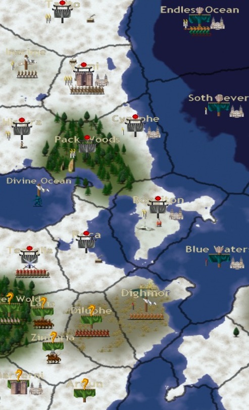 Perhaps a little embarrassing that the only territory not claimed is Inarime, next to my capital