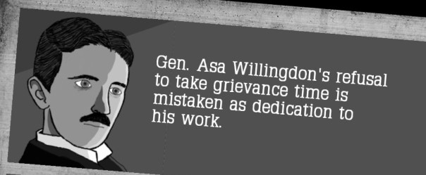The most frightening thing of the year isn't even General Asa Willingdon's dead eyes The most frightening thing of the year isn't even General Asa Willingdon's dead eyes