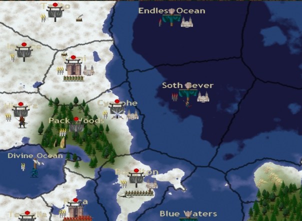 The giant muppet in Histyra is on my side. Yep. Yomi's troops may be useless, but they sure are interesting.