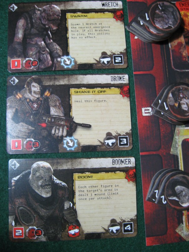 To the right are markers to indicate when specific figurines are wounded, but hey, that's a whole bundle of detail. I can't fit *everything* into the review. To the right are markers to indicate when specific figurines are wounded, but hey, that's a whole bundle of detail. I can't fit *everything* into the review.