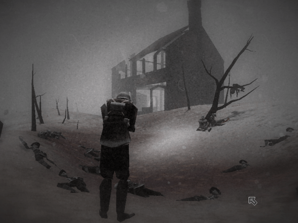 Gotcha! Because it *will* be jolly! Because up in that burnt-out house is Santa Claus! With a huge surplus of presents! Gotcha! Because it *will* be jolly! Because up in that burnt-out house is Santa Claus! With a huge surplus of presents!