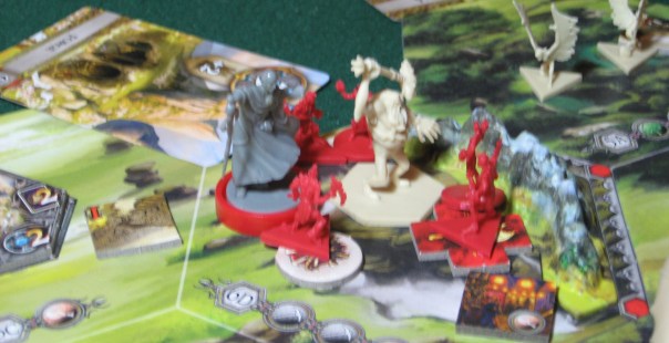 I mean it, they're friendly. That cudgel is a walking staff. I mean it, they're friendly. That cudgel is a walking staff.