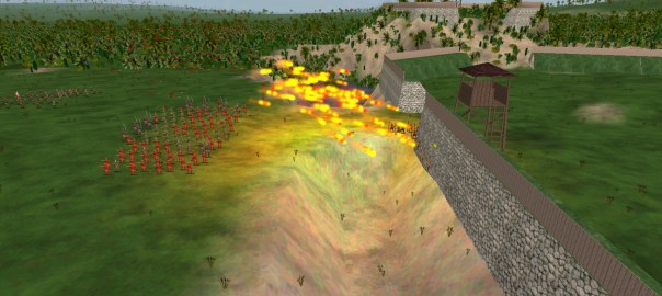 A purely symbolic victory. The enemy's forces were too small to count as an achievement.