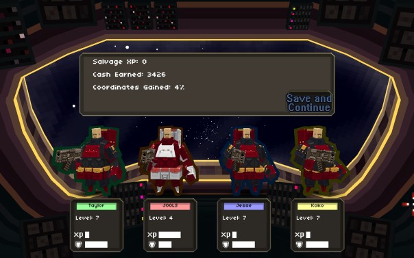 Astute gamers may note the Cannon Fodder reference activated when you lose your first merc.