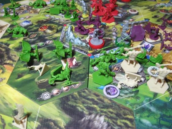 Despite all the exciting stuff that happened in the south, it really boiled down to two equally-matched sides bumping up against each other.