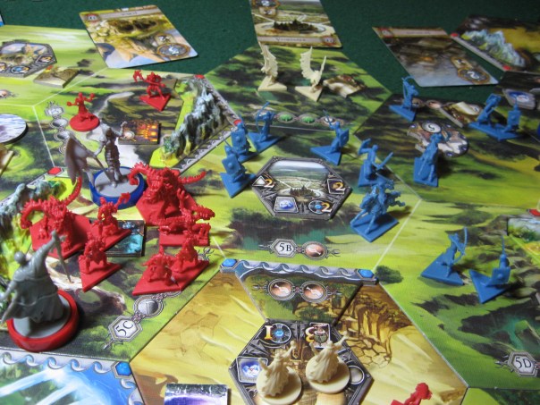 An entire division of Daqan footmen guard the wrong direction. They never see the barbarian army approaching. An entire division of Daqan footmen guard the wrong direction. They never see the barbarian army approaching.