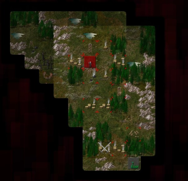 And a snake surveys the beginnings of his serpentine empire. Who will win?