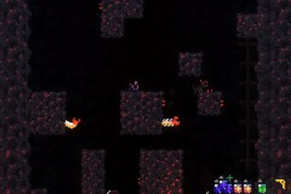 You cannot stop halfway up a wall. You either climb, or slide down. So pausing to avoid these worms, which push out of the rock regularly, can be a huge pain.