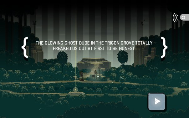 I had a bunch of screenshots of funny dialogue or descriptions, but this one struck me as one of the most self-contained.