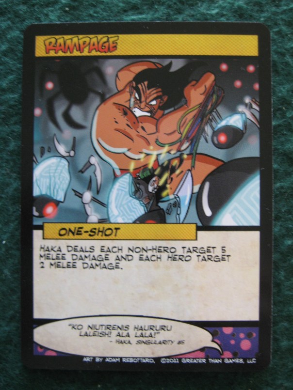 Pretend that the Portal robots Haka is shown dismantling are actually components of Baron Blade's armor.