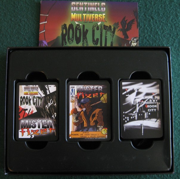 Just the way Mister Fixer likes them. Which is why he and Haka don't do much superheroing together.