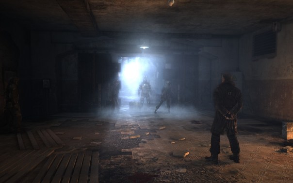 He knows how to make an entrance. He waited for hours on the surface until the light would reflect off the toxic mist just so.