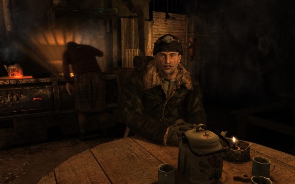 This dude can barely speak, but he has one of the best lines in the novel.