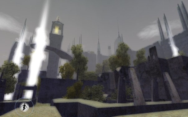 It takes a few tries to make a world that's both visually imposing and visitable.