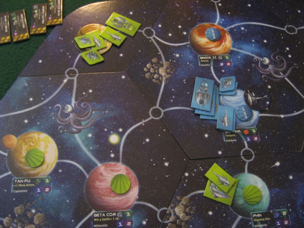 I am completely ignorant of where the space-octopuses came from.