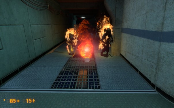 I've heard this segment complained about, but I enjoyed the way it toyed with me. "Did I miss the crowbar?" I fretted. "Wasn't I supposed to have a Glock by now?"