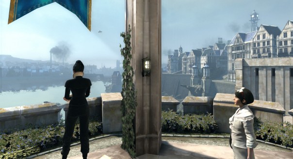 Criticism #1: The intro is too short. You should have been allowed to actually enter the palace itself, to see it whole and happy. You should have been allowed to interact a bit more with some of the characters before they were whisked away.