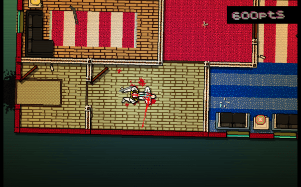 The violence manages to be disturbing, but it's abruptly honest. Why is it that 2D sprite images are more disturbing than the lovingly-rendered violence of games like Max Payne 3?