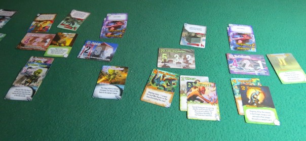 In case you're wondering, it's zombie aliens versus robot wizards versus pirate ninjas versus trickster (leprechaun) dinosaurs.