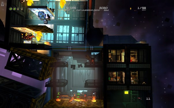 And getting caught in obnoxious gravity loops is just part of the fun.