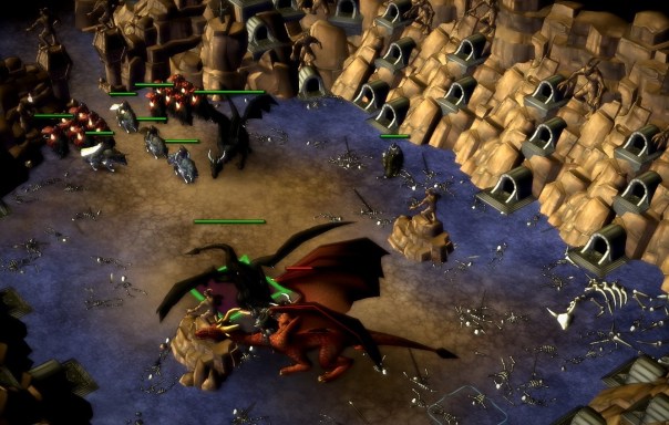 Hah! You brought a dragon to a two-dragons-and-warg-mages fight! Hah! You brought a dragon to a two-dragons-and-warg-mages fight!