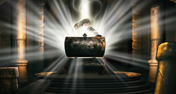 He also apparently loses his horns and turns white. Bonus? He also apparently loses his horns and turns white. Bonus?