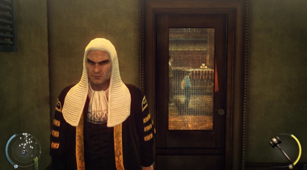 Unfortunately, neither he nor IO Interactive realized that South Dakotan judges don't dress like 18th century courtiers. Unfortunately, neither he nor IO Interactive realized that South Dakotan judges don't dress like 18th century courtiers.