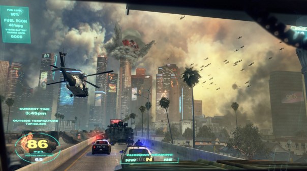 Palm trees, I'll guess it's L.A. Palm trees, I'll guess it's L.A.