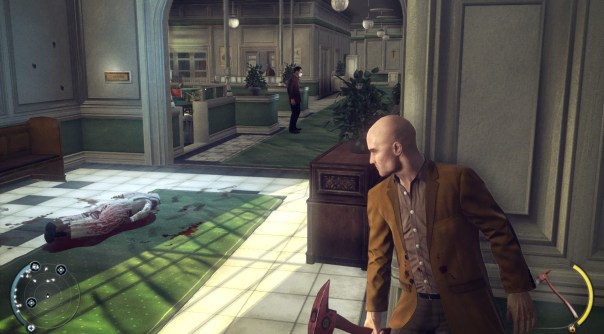 He didn't kill the nun. That would be too dark for this apparently morally ambiguous and ethically questionable game.