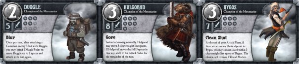 Ah, fighting for money. Now there's a trio with a set of principles!