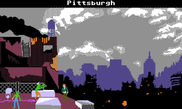 This is a dramatization of events. I never really stood on a skyscraper rooftop with two zombies.