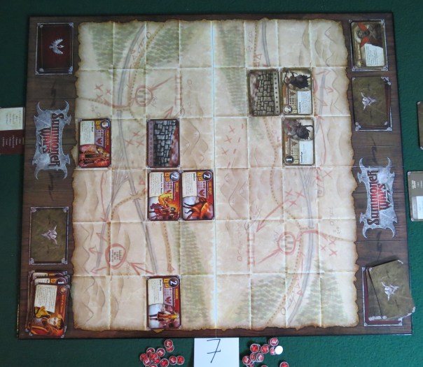 One of the things that stood out about this battle was how horizontal it was. Very little happened on a full half of the map.