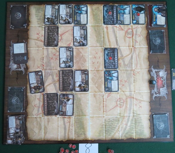 Confession time: This was the least enjoyable match yet. We kept doing really, really mean things to each other. It's hard to have two undermining teams go at it.