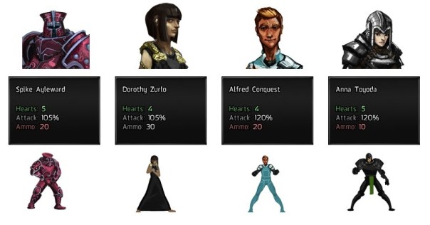 I considered being Alfred Conquest, but he struck me as the type who said his own name a lot. "Fear not, ALFRED CONQUEST is here!" "Demonaica, you're no match for ALFRED CONQUEST!" etc.