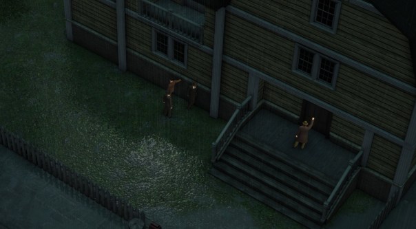 "Oh, you need to see the boss? Sure, head on up. Nah, no need — I'm sure you left your piece in the car." "Oh, you need to see the boss? Sure, head on up. Nah, no need — I'm sure you left your piece in the car."