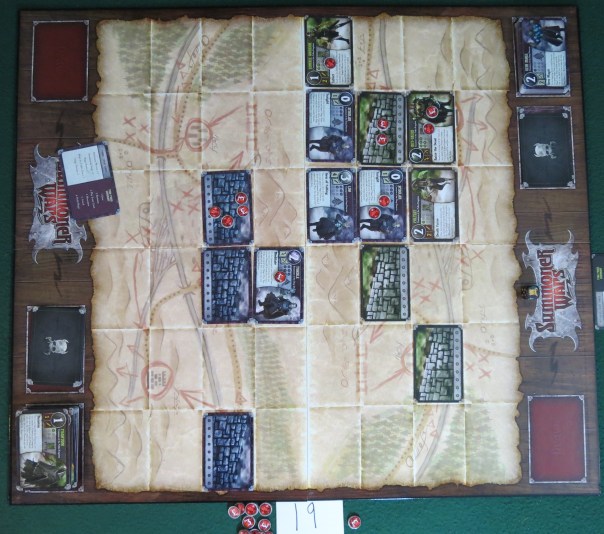 So tense. I'm going to die early thanks to Summoner Wars. So tense. I'm going to die early thanks to Summoner Wars.