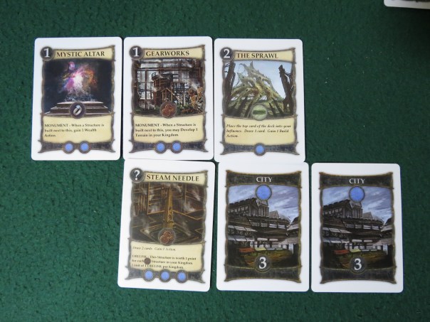 Value = 12 points. Not shabby for a start.