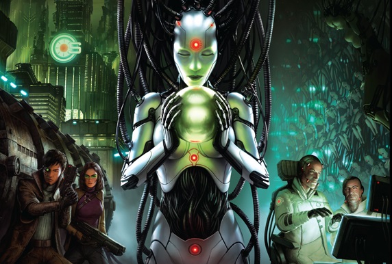 "Of all the corps out there, why CyberSolutions?" you ask. This man, this Animal, breathes out another hot lungful, smoke curling between you like a snake. "Word is they've put together the hottest love-bot this side of the Mississippi," he says. "So who's got the hottest love-bot on the other side?" you ask. Animal grins, all yellow and grime. "On the other side, they ain't really bots."