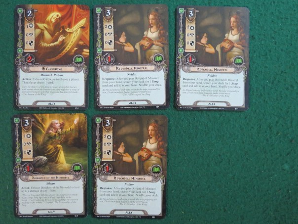 "Shall we sing thee a song of Lothlorien?" Nah that's cool. Now would you please stay quiet while we're in the haunted forest?