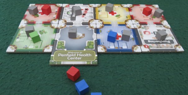 Even the lobby has been shut down. Not that it matters. Patients don't wait in the lobby at Penfield Health.