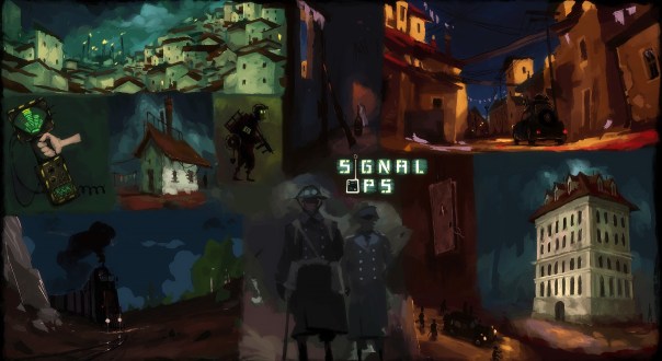 The concept and setup ooze good thematic intentions, as you can see from this wallpaper image that I got as a bonus for purchasing the game on GOG.