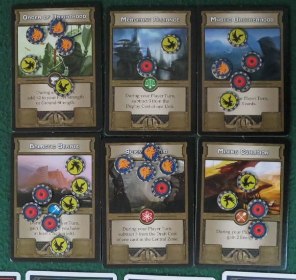 Poor Merchant Alliance. Seems nobody's too thrilled at the prospect of a trade discount. (Kidding aside, their bonus is so useful that I always spend my influence with them as soon as I earn it).