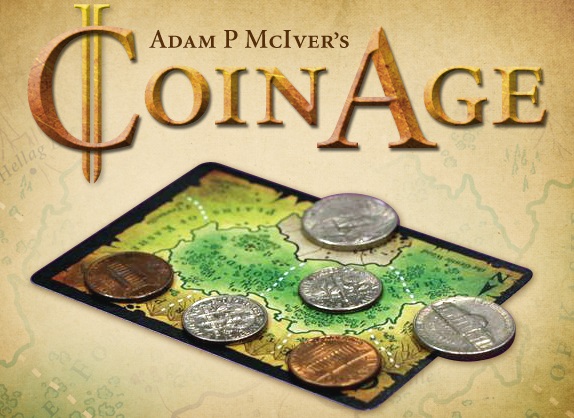 The first edition (pictured) is only available in America. The European version has cooler coins, Canadians are forced to use looneys and tooneys, and the game is way overpriced when using the Kuwaiti Dinar variant.