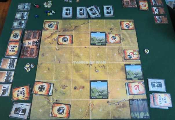 There's obviously some potential for cheating, though Rich told me that in a tournament setting being caught cheating (or making a beneficial mistake, uh huh) will result in a huge point bonus for your opponent.