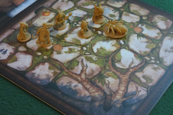 *scene made exciting by presence of crow*