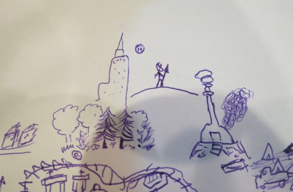 I'm so proud: I drew this dude. Yes, I'm now taking commissions.